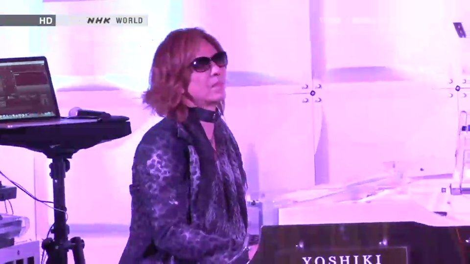 AsYsKx's tweet photo. The Creative Woman Yuko Yamaguchi - NHK WORLD - で #Hellokitty40th テーマソング！ #Yoshikitty #YOSHIKI @YoshikiOfficial http://t.co/bpO3lkQRZW