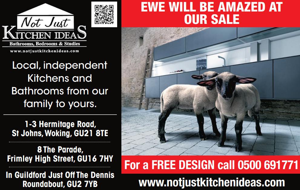 NJKInteriors's tweet image. The Newe Year brings a newe Kitchen Ideas billboard. Where will ewe see our sheep?
