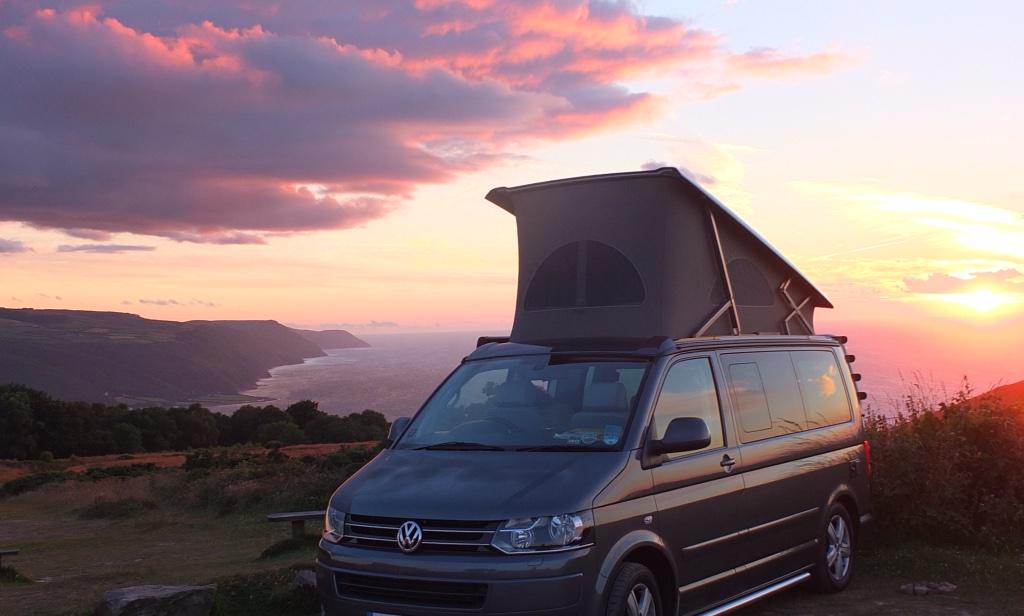 Not long now until the camping season starts again, hire one of our campers and wake up with a view like this..