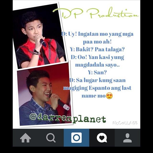TheVoiceKidsPH's tweet photo. Repost... darrenespanto1 An Cute An Sweet #AnCute #AnSweet #Repost #DarrenEspanto #Darrenatics #SooSweet 💚💚💚 http://t.co/7QAWHKSklG