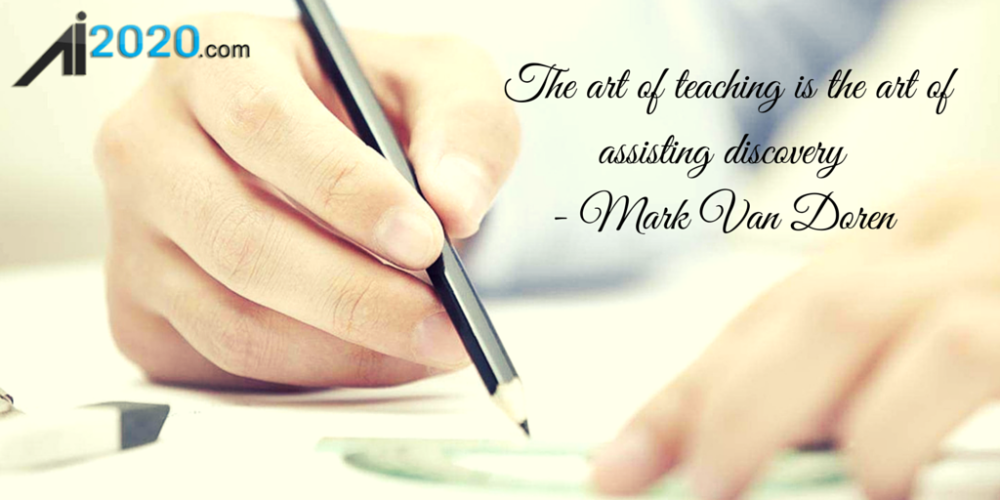 adnanedtech's tweet photo. The art of teaching is the art of assisting discovery - Mark Van Doren http://t.co/hmcSW6FR8O