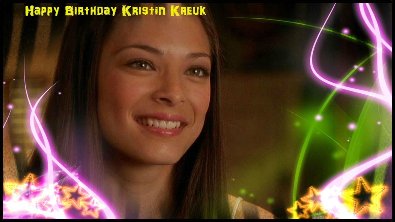 Happy Birthday to Kristin Kreuk Today 