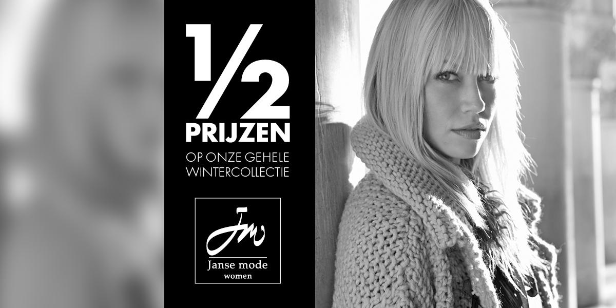 Profiteer nu van #halveprijzen op onze gehele wintercollectie! #jansemode jansemode.nl/webshop