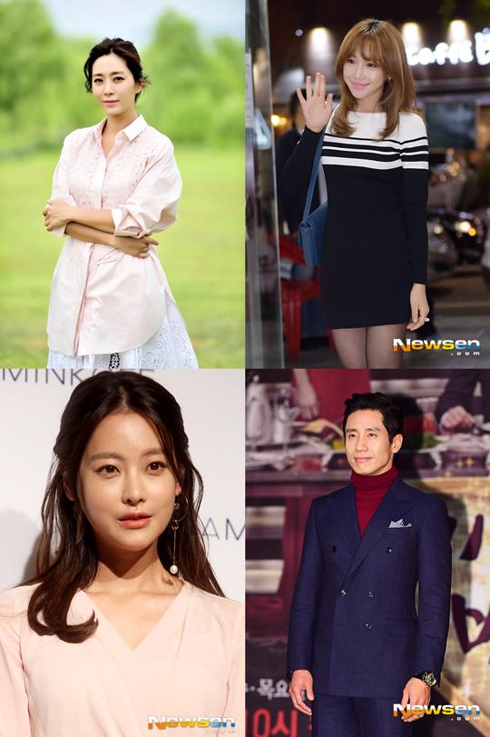 The 4 contenders for MBC Daesang tonight. They will determine the winner by text votes
