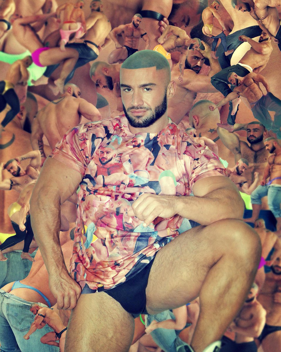 GaySwallowCH's tweet photo. β@KICKSAGAT: the #BODYFUSION tee is back on http://t.co/1K9P719Ngl !!! http://t.co/PxkmaSDdjoβhot