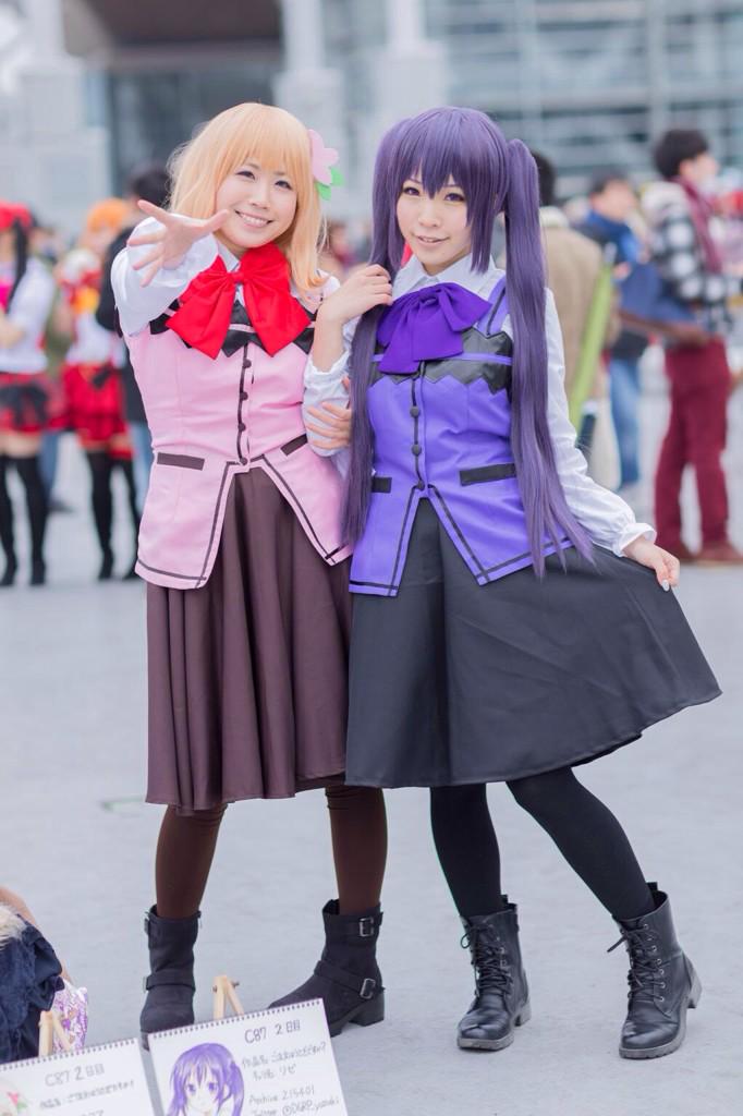 あやちゃんc87 コスプレ ごちうさ ご注文はうさぎですかpic.twitter.com/9UVNg00sK1