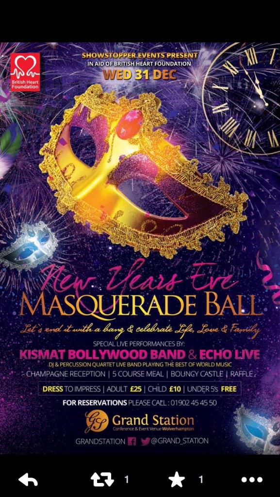 EventsStudio4u's tweet image. Limited tickets left...contact us for further info!! It's going to be a night you cannot miss!