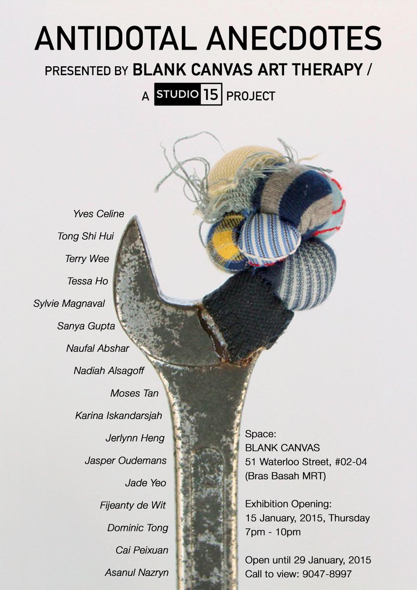 karina_isnt's tweet photo. Curating and exhibiting in collaboration with an art therapy studio! #singapore #art #event #exhibition #lasalle http://t.co/f473QWwXlJ