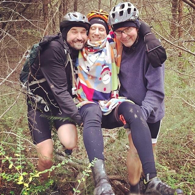 leadbird's tweet image. Tough day at the inaugural Ray Porter Memorial ride. Friend was injured and we had to carry him out.