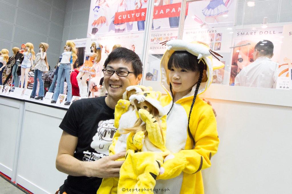 teptepp_'s tweet photo. @dannychoo and Neko Tenshi at #comicfiesta2014 http://t.co/4isdaufVrk