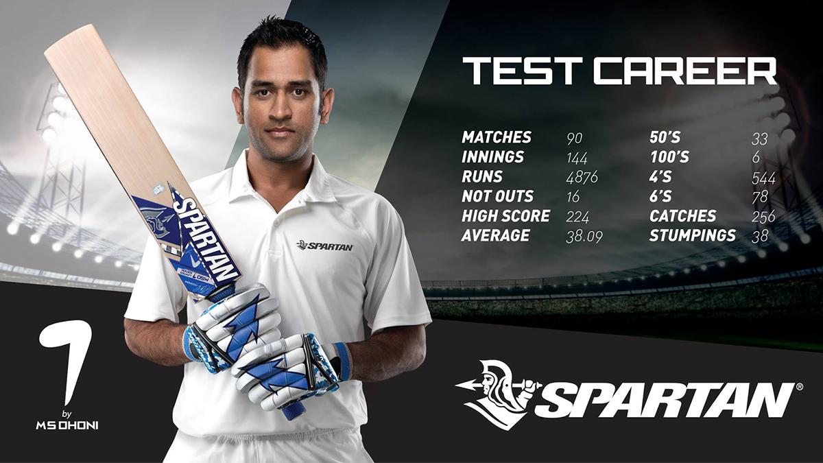 SpartanSportsAU's tweet photo. Congratulations @msdhoni http://t.co/eeDhhR54Bo #SpartanCricket #MSD #Dhoni #AusvInd #DhoniRetires http://t.co/QB2OcHPoAJ