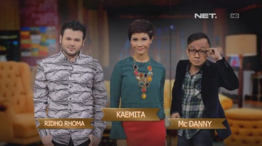 mdtvindonesia's tweet photo. Malam ini @Ini_Talkshow kedatangan @kaemita @mcd4nny @ItsRR . Selamat menyaksikan @REVOLUSIONET http://t.co/17AY04yRyc