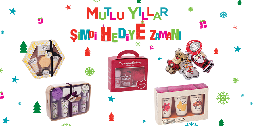 Henüz ne hediye alacağına karar veremeyenler, yılbaşı hediye setlerinde 2 alana 2 bedava fırsatını kaçırmayın!