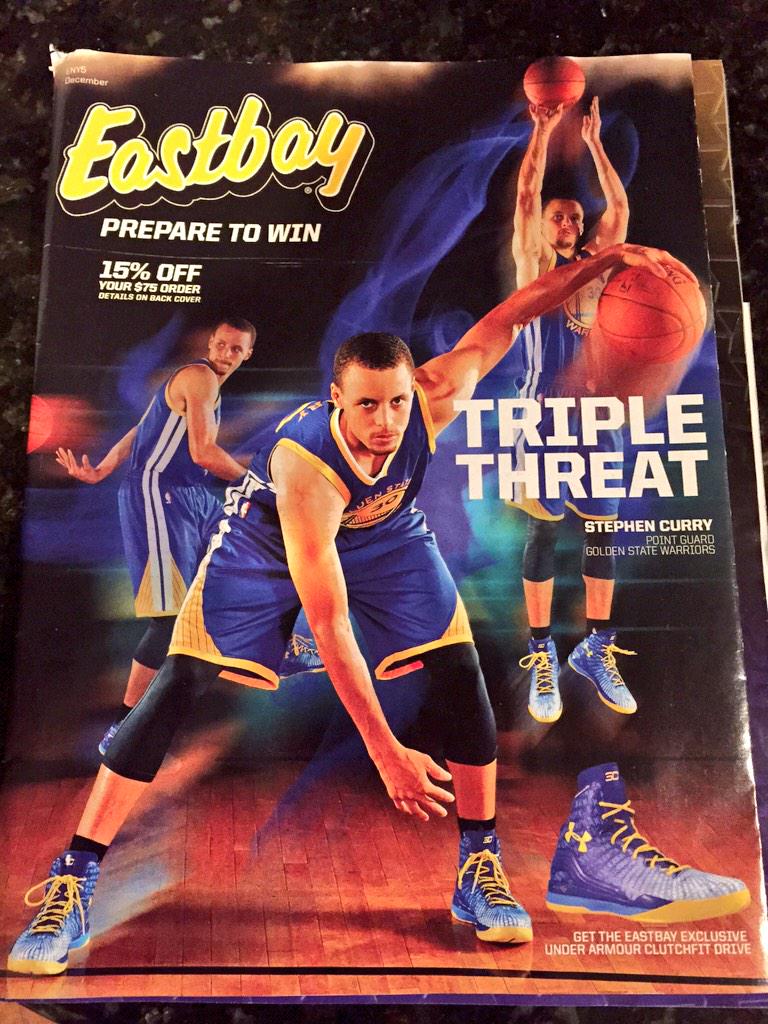 EASPORTSNBA's tweet photo. We would say the cover of @Eastbay's December issue is pretty spot on. #DriveDishOrSplash http://t.co/VaRUBcCw32