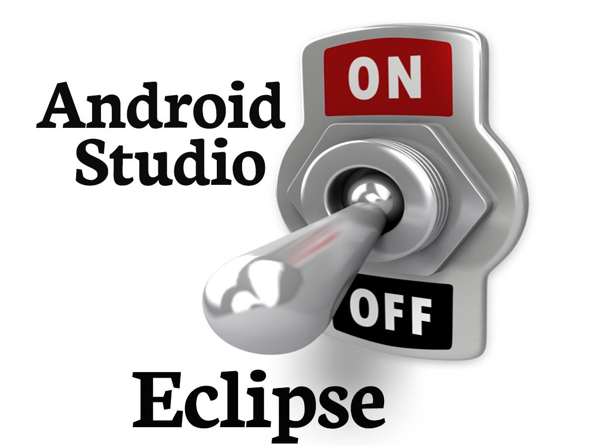 InfoQ's tweet image. .@google strongly recommends @Android developers to switch from Eclipse to Android Studio. bit.ly/1DB2g6Y