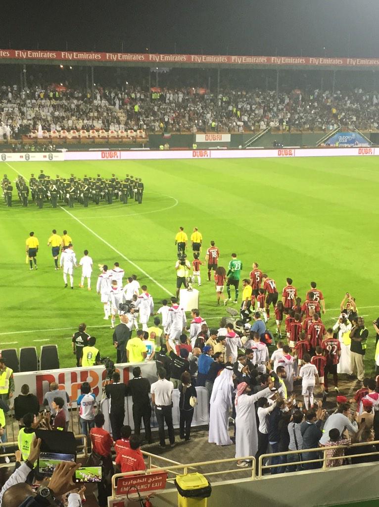 adidasMENA's tweet photo. Thanks to the fans who were #allin for making today a success #allinACM #allinRealMadrid #DubaiFC http://t.co/xJaTBfOHOo
