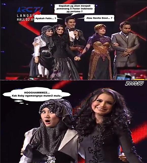 randominori's tweet photo. #MemeFatin Bukannya tegang malah nguap dia >> @FatinSL hihihi :D @robbypurba @XFactorID http://t.co/aa0GNaUhTJ http://t.co/3U5PkstmwL