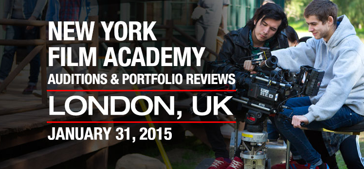 NYFA's tweet photo. NYFA will be holding auditions &amp; portfolio reviews for actors &amp; filmmakers in London on 31/1. http://t.co/BmtoxTwAzs http://t.co/ncyemhalck