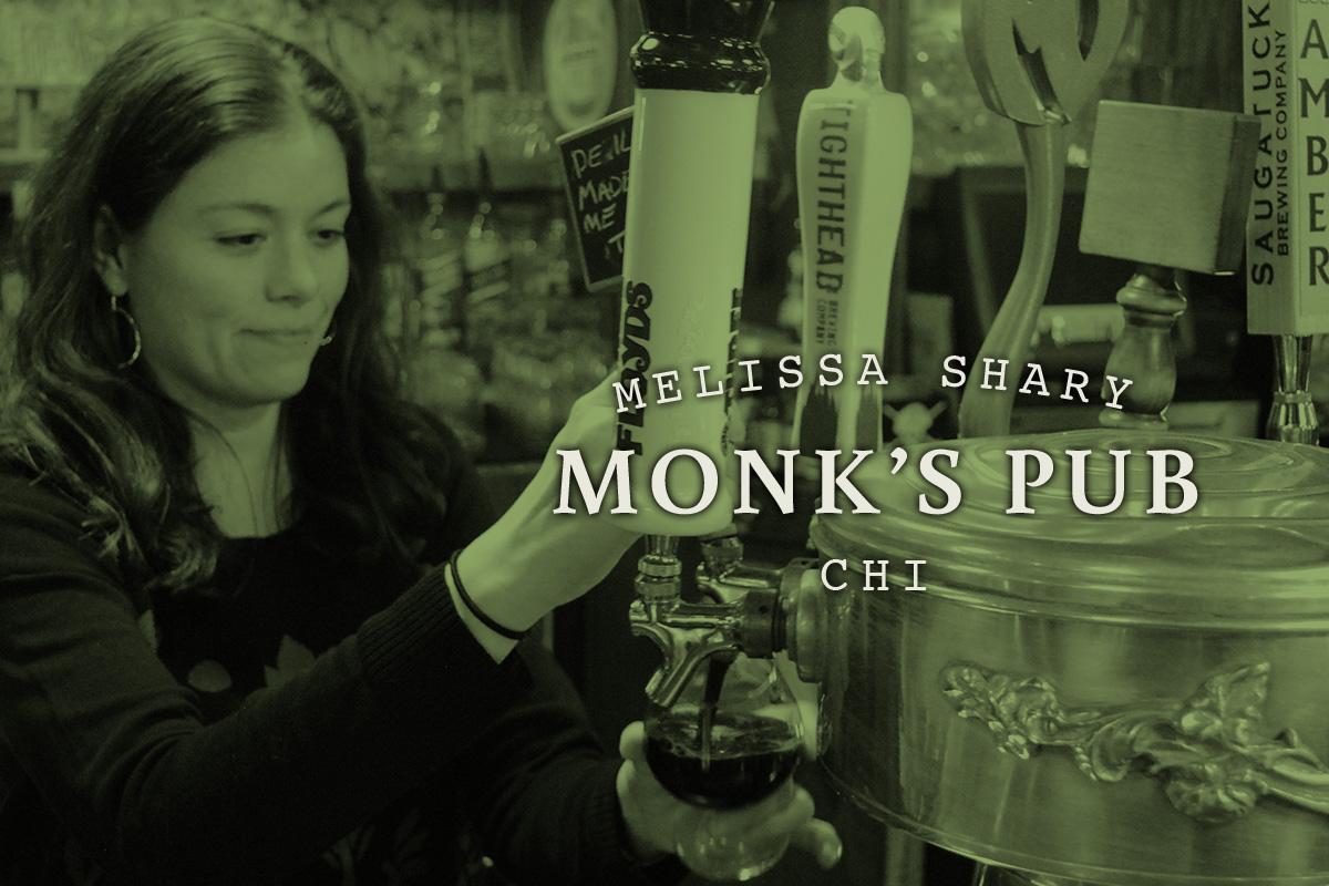 Our 28th &amp; final of ’14! We chat w the woman behind revived Chicago beer destination: Melissa Shary <a href="/monkspubchicago/">Monk's Pub Chicago</a>