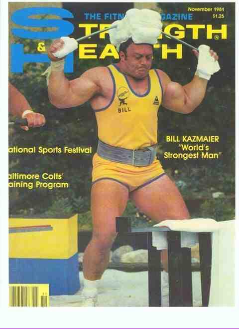 Happy 61st Birthday Bill Kazmaier. 