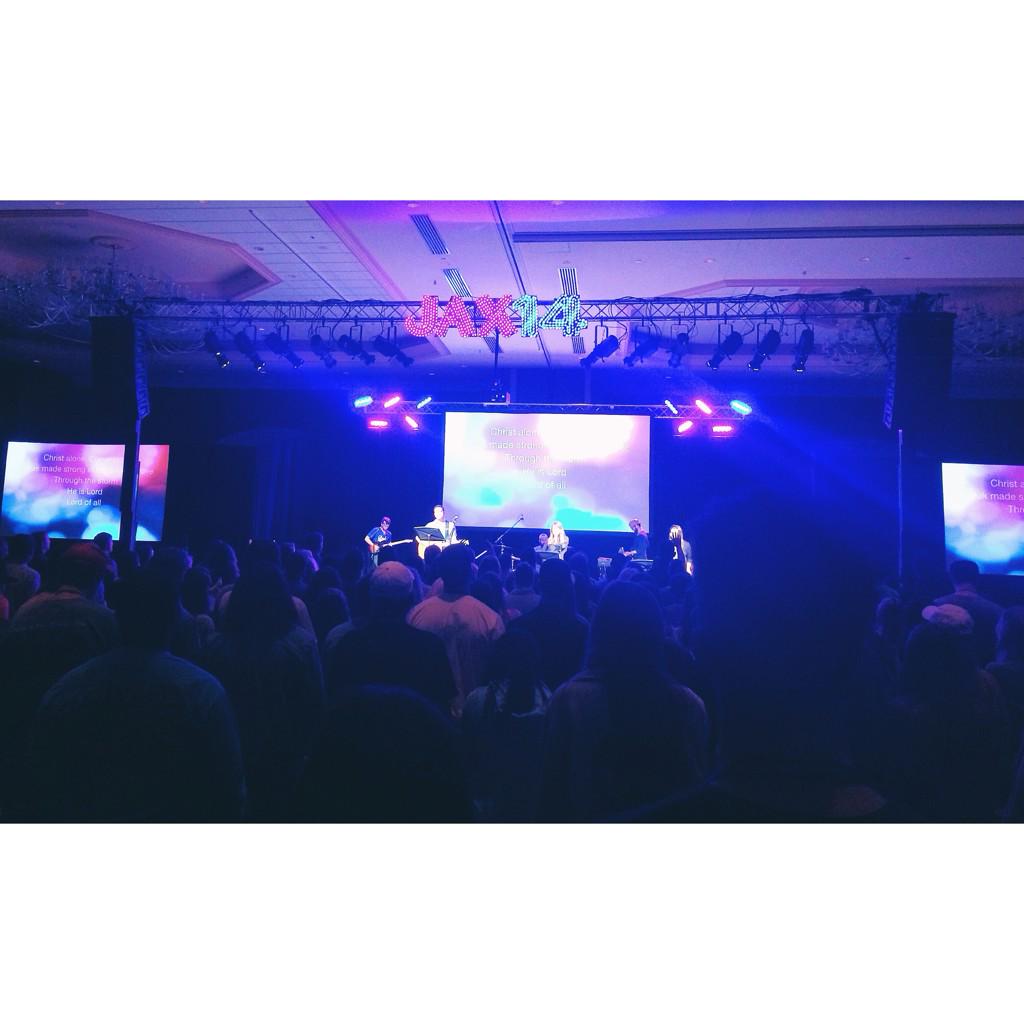 COJAX2014's tweet photo. my heart will sing no other name, Jesus, Jesus | #cojax2014 http://t.co/1DsXZZXW1B