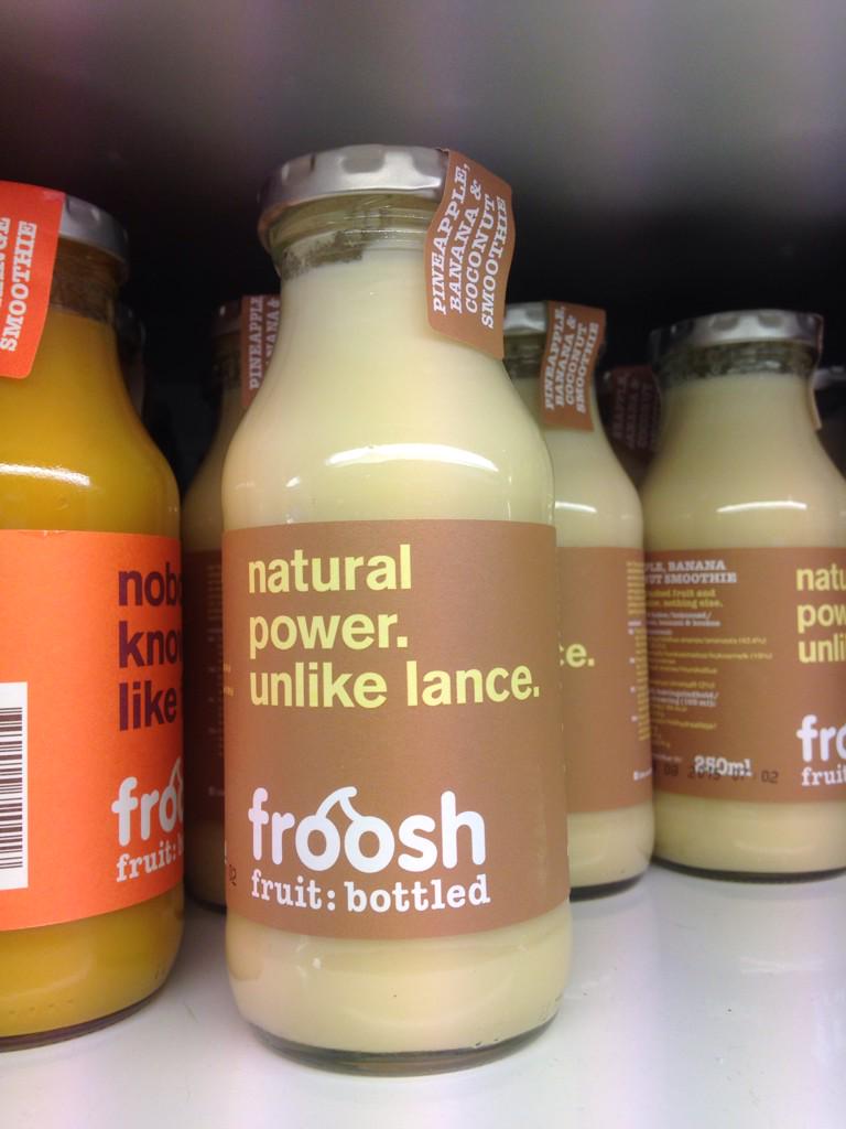 DoveyToby's tweet photo. Possibly the best slogan ever! @FrooshSmoothies #Oslo http://t.co/ockGqsRzwp