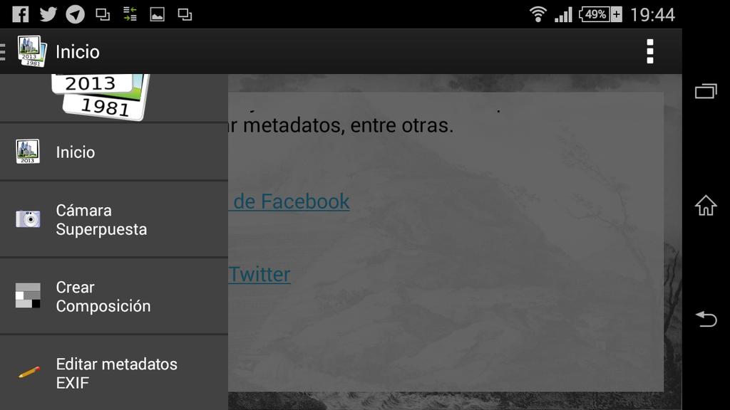 DejavuCam's tweet photo. Nuevo interfaz de usuario y barra de navegación de @DejavuCam #rephoto #oldphoto #Refoto http://t.co/fr8411Eg2O