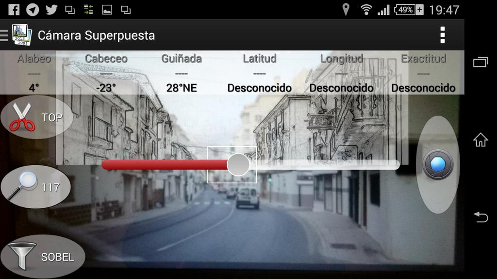 DejavuCam's tweet photo. Nuevo interfaz de usuario y barra de navegación de @DejavuCam #rephoto #oldphoto #Refoto http://t.co/fr8411Eg2O