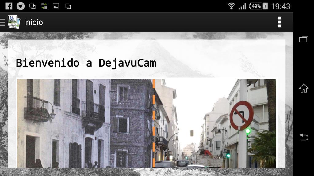 DejavuCam's tweet photo. Nuevo interfaz de usuario y barra de navegación de @DejavuCam #rephoto #oldphoto #Refoto http://t.co/fr8411Eg2O