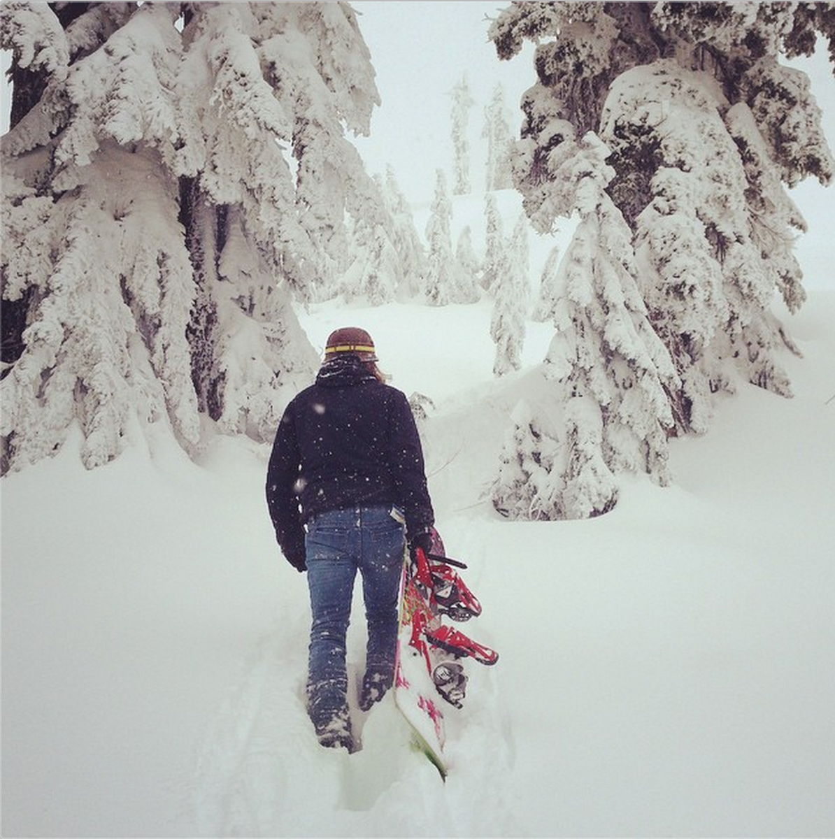 Denim on the slopes?! <a href="/masonswear/">Mason Industries</a> says yes. #OneToWatch