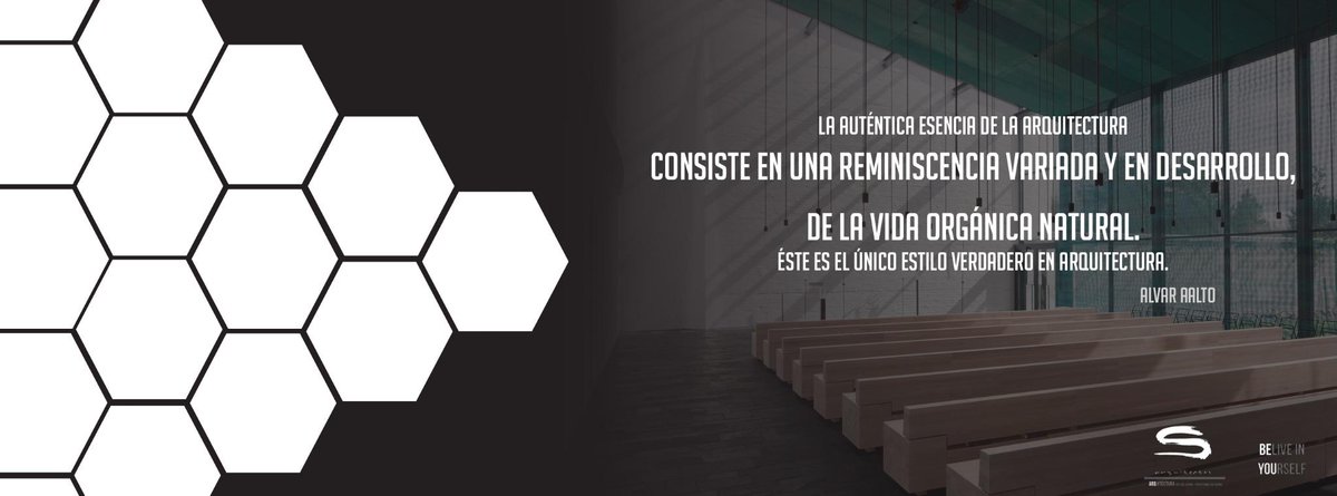 Architects_S's tweet photo. Les deseamos buen martes¡  y que mejor con un pensamiento del #Arquitecto finlandés #AlvarAalto #frasearquitectura http://t.co/F01S0jWNSi