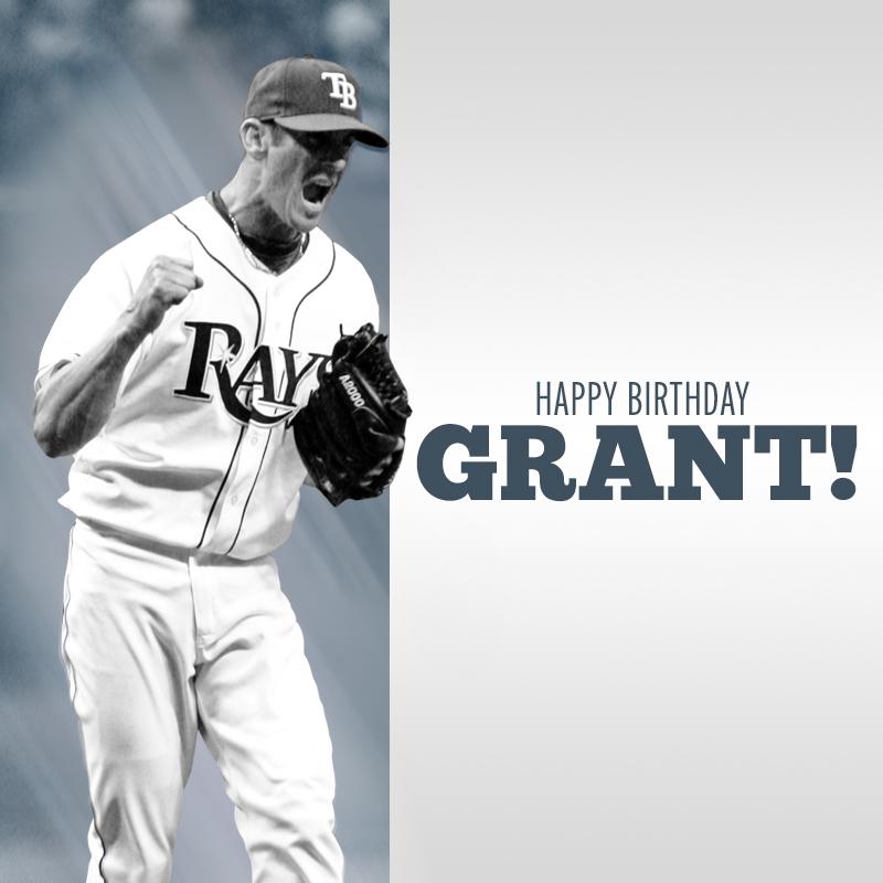   Happy Birthday to our favorite Aussie, Grant Balfour!  shur evry Rays fan luvs he,