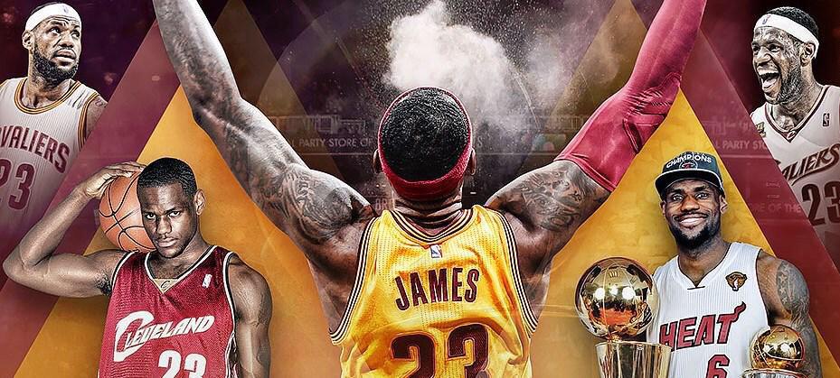   Happy 30th Birthday to Lebron James!  hairline 90 tho.