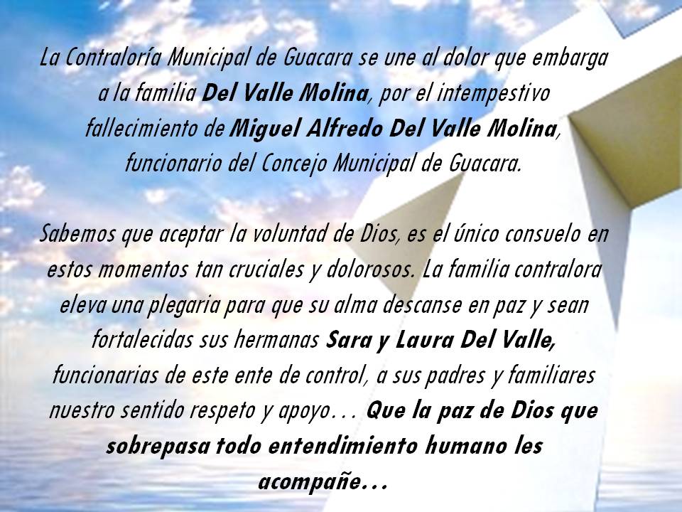 CMECGuacara's tweet photo. Nos unimos al dolor tan inmenso de estos momentos http://t.co/dV2edOPj66