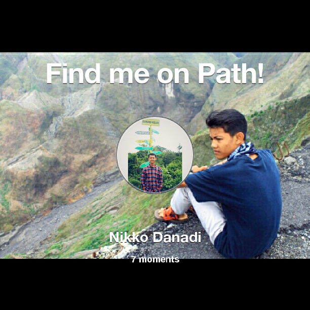 NikkoDanadi's tweet photo. Find me on #Path now! Go to: http://t.co/Y7RlKTGz5A! #thepersonalnetwork http://t.co/IKjAF6laDl
