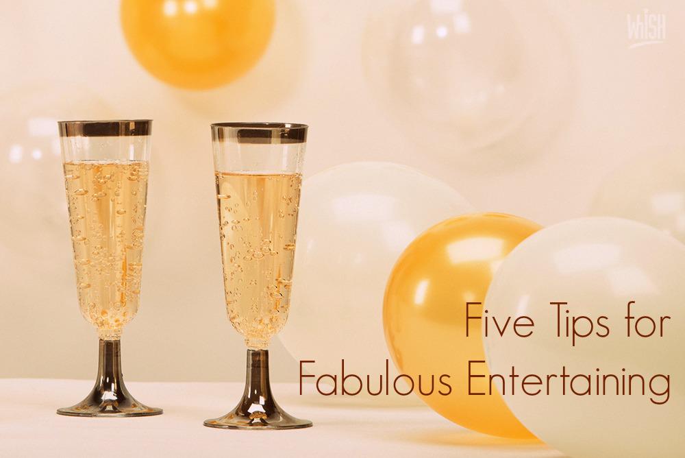 Hosting a New Year's Party? Here are Five Tips for Fabulous #Entertaining | bit.ly/11WvxaV