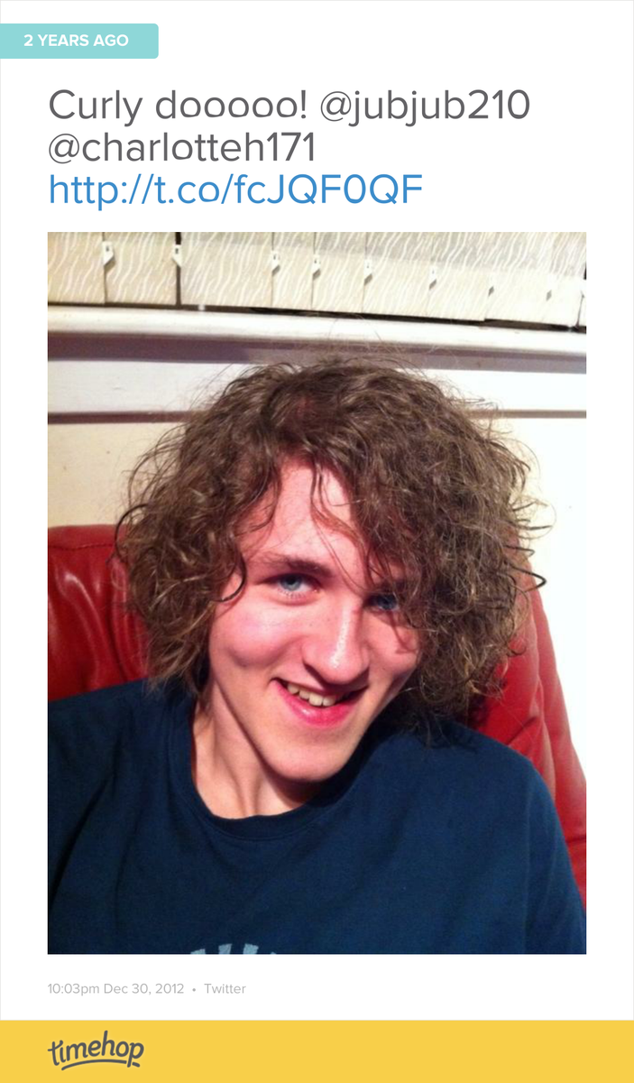 Kylamcd's tweet photo. aww this is when he got his curls! http://t.co/EEHsfJsgh8 http://t.co/v56mxu7aXe
