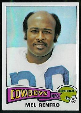 Happy Birthday Mel Renfro! He\s a member of the college & NFL Halls of Fame. Not because of his hairline, obviously. 