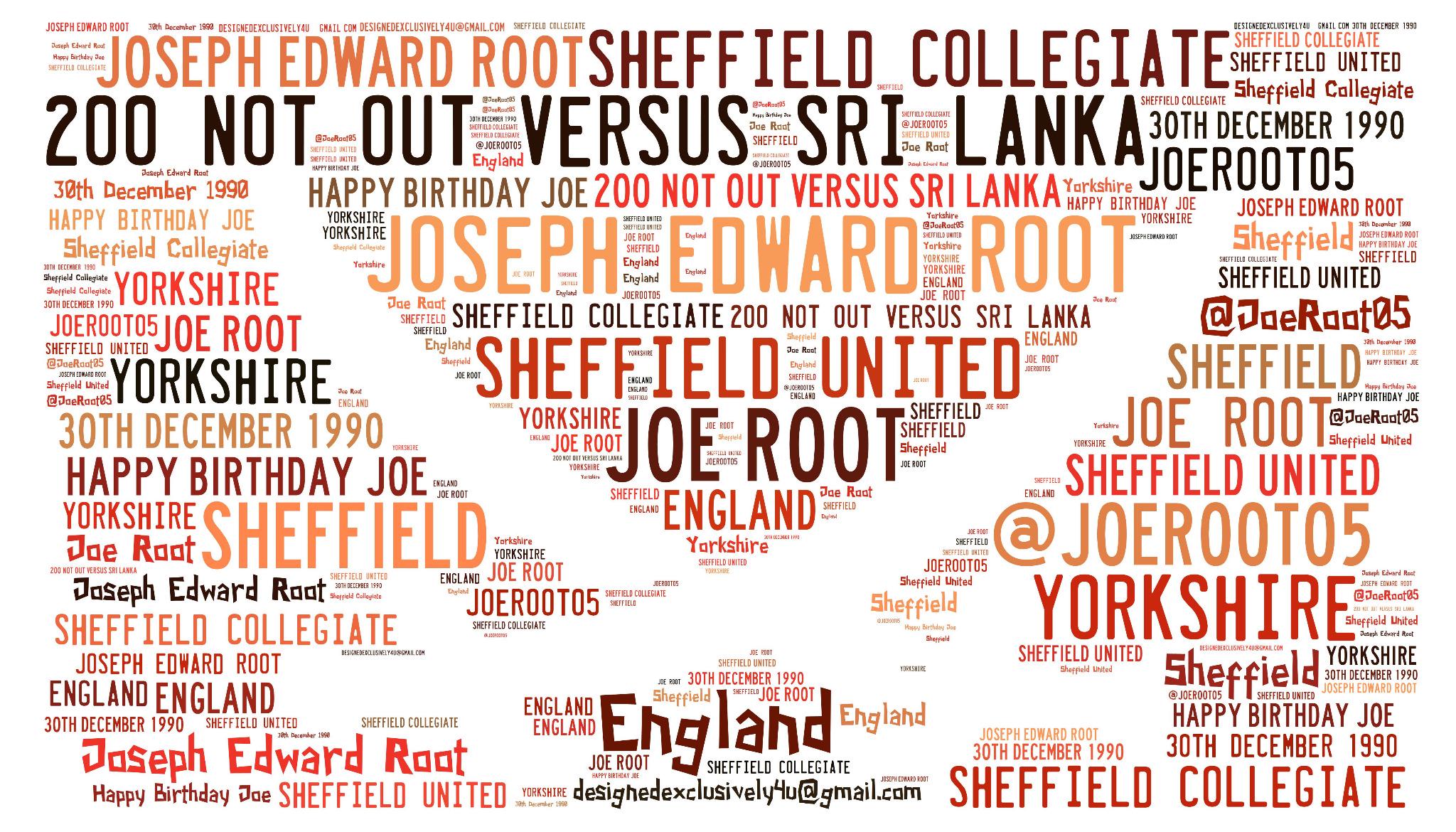  Happy Birthday Joe Root the Blade 