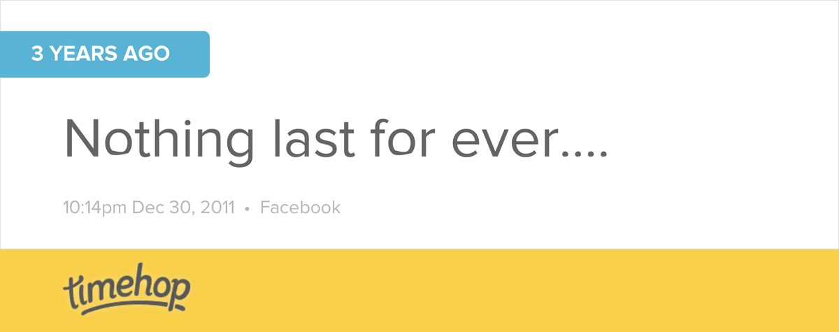 lexystorm's tweet photo. Exactly 3 years ago today! (via @timehop) http://t.co/HKenbAzhFy http://t.co/gvnJtJljvm