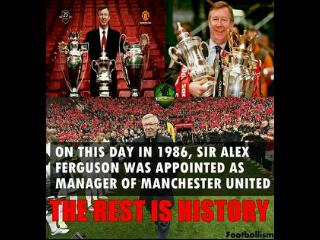 HAPPY BIRTHDAY SIR ALEX FERGUSON! 