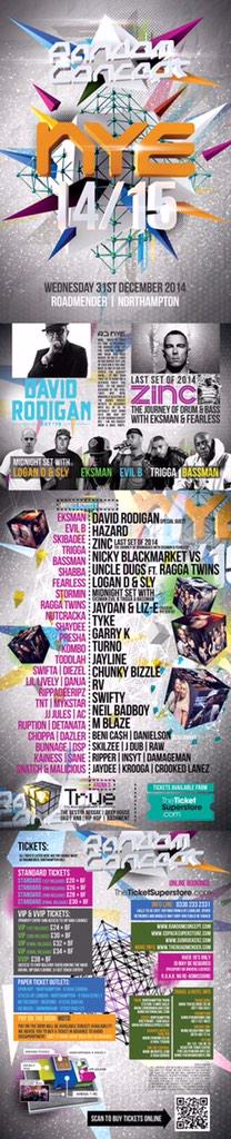 RANDOMCONCEPTUK's tweet photo. We had a massive response for the NYE event!! 

The last few online tickets available here: 
http://t.co/oi7rnwFijh http://t.co/dt7x0xYStv