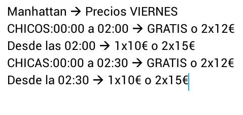 TabuRRPP's tweet photo. NO OS PERDAIS ESTE FINDE EN MANHATTAN OS ESPERO ALLI!! http://t.co/66ZTccqeUk
