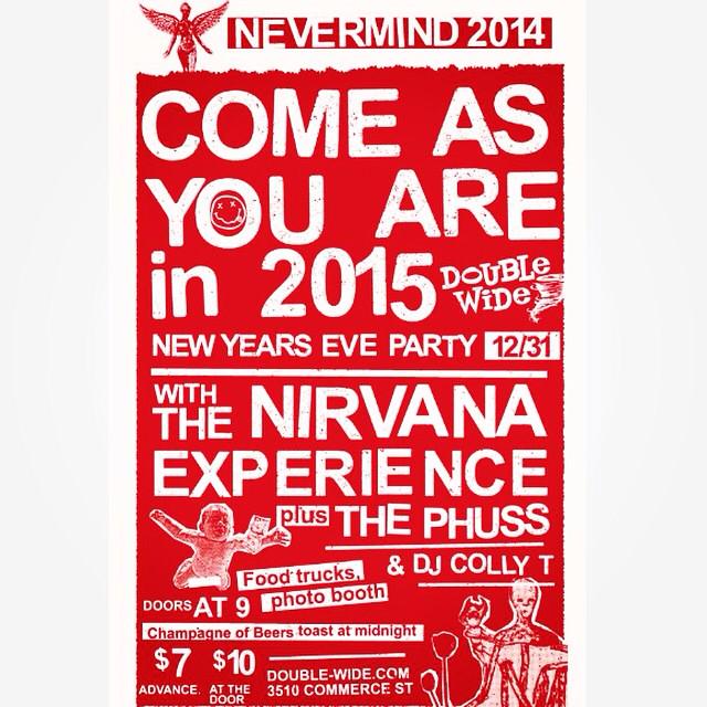 TreyPhuss's tweet photo. NYE SHOW WEDNESDAY @doublewidebar @ThePhuss 21+ http://t.co/MAezmu6OSE