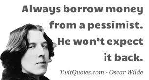 Wilde was a wit!