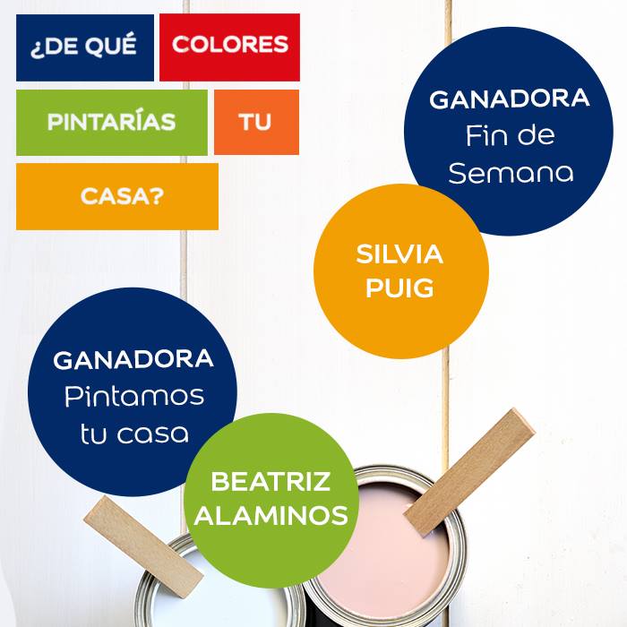 Bruguer_'s tweet photo. Ellas @IneBohoDecoChic @tres_studio y #StudioColor ya han decidido que la ganadora de pintamos tu casa sea... http://t.co/kqf8PEGzni