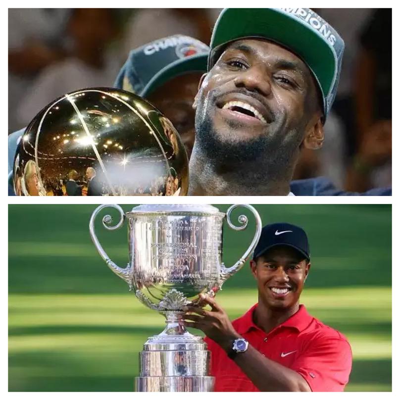 Happy 30th Birthday, LeBron James & Happy 39th Birthday, Tiger Woods 