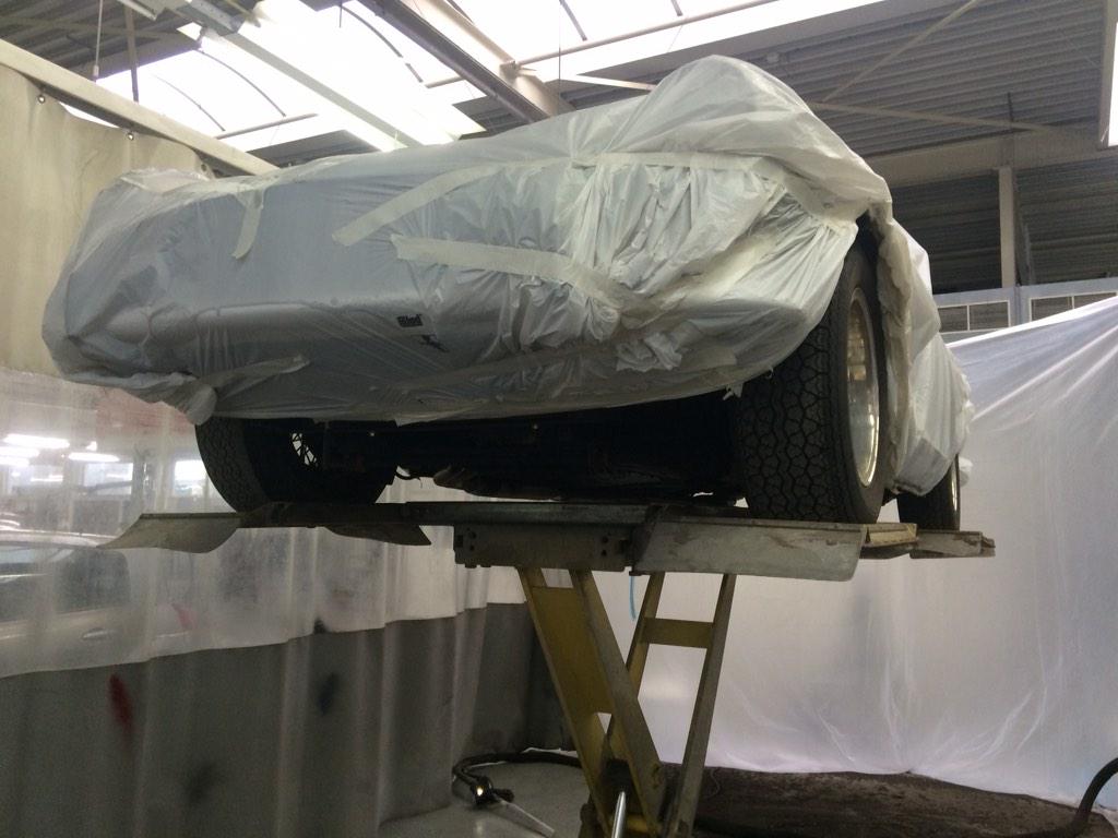 iceworkx's tweet image. Nog even een klassieke Ferrari gereinigd mbv droogijs #tectyl #bitak #droogijsstralen