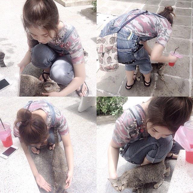 suchaya_swd's tweet photo. PB👧🐶🎈 http://t.co/lBroT1N7Z2