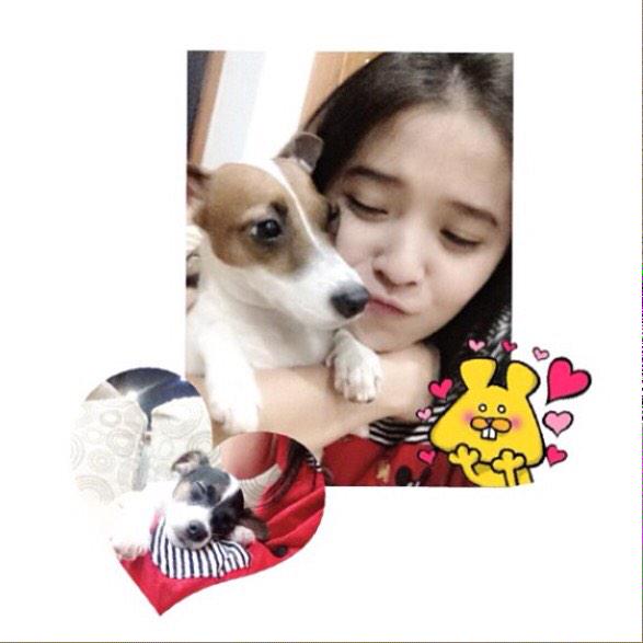 suchaya_swd's tweet photo. PB👧🐶🎈 http://t.co/lBroT1N7Z2